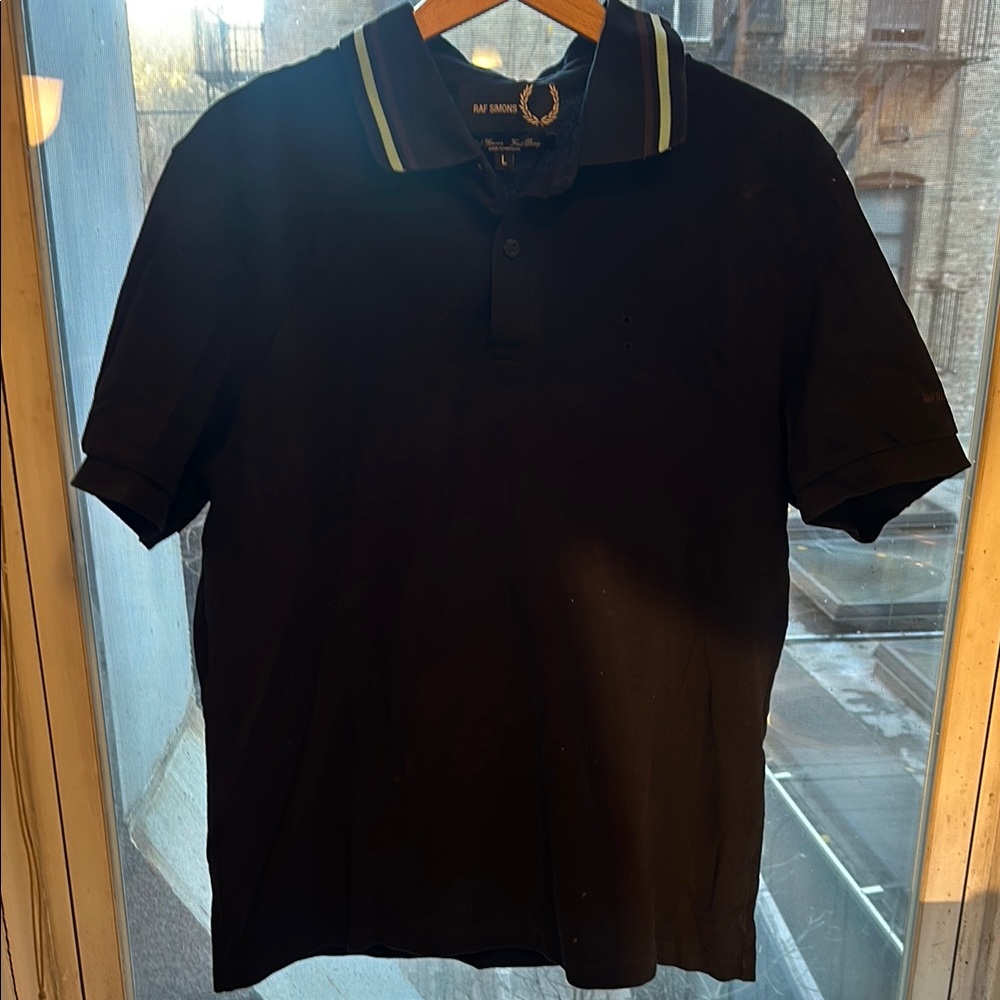 Fred Perry Black Polo Shirt